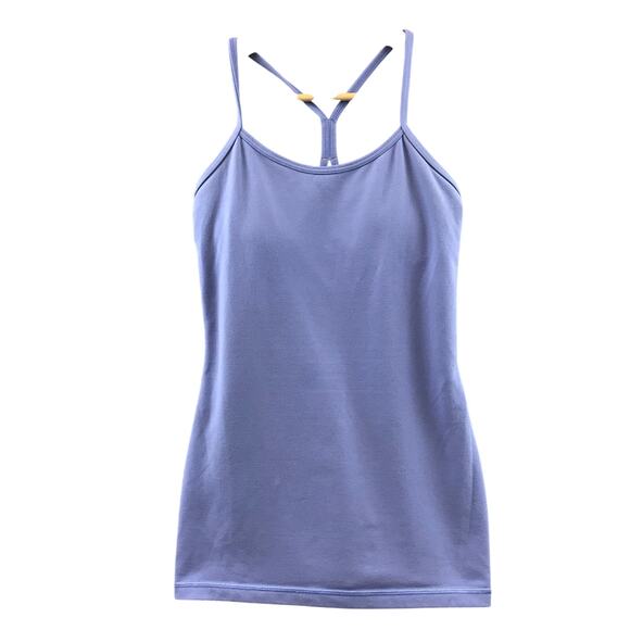 Lululemon Power Pose Blue Tank Top - Size 4 - Excellent! - Picture 2 of 8